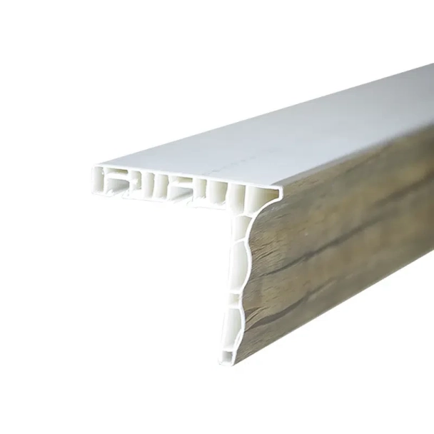 2-Редова ПВЦ релса с чело - Антик