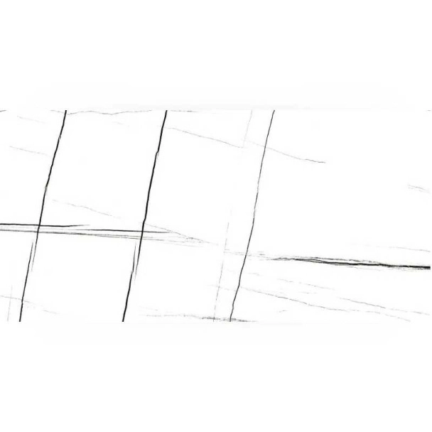 Гранитогрес „Даймънд" бял полиран 60x120cm