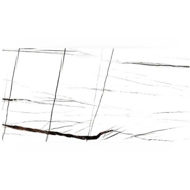 Гранитогрес „Даймънд" бял полиран 60x120cm