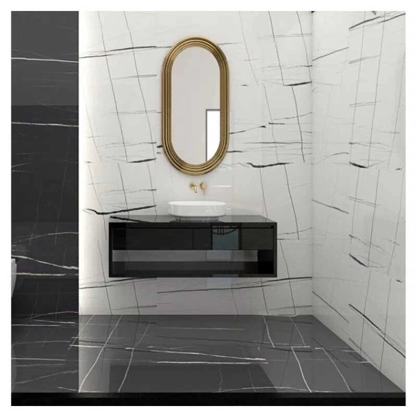 Гранитогрес „Даймънд" бял полиран 60x120cm