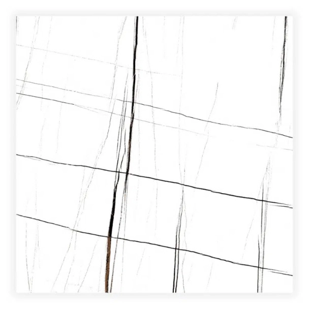 Гранитогрес „Даймънд" бял полиран 60x60cm