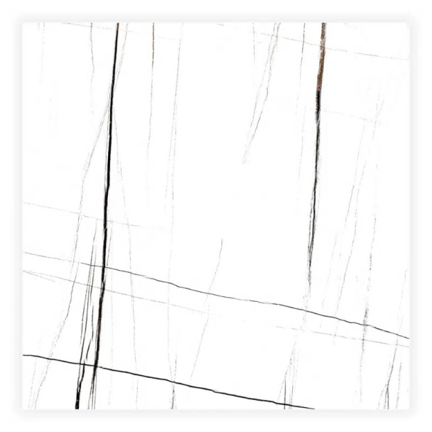 Гранитогрес „Даймънд" бял полиран 60x60cm