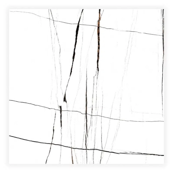 Гранитогрес „Даймънд" бял полиран 60x60cm