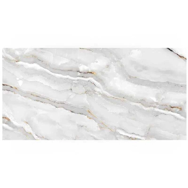 Гранитогрес „Клеопатра" сив полиран 60x120cm