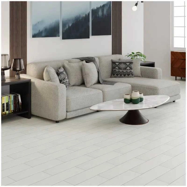 Гранитогрес „Зигана"  бял 15x60cm