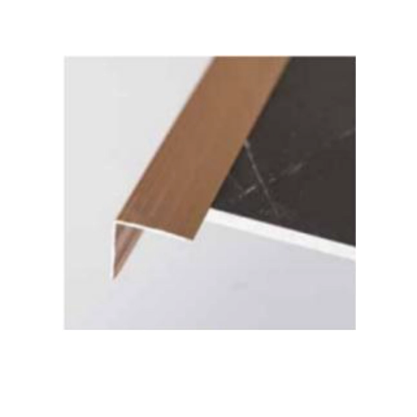 Лайсна за мраморен панел L-образна/кафяво