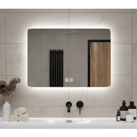 Огледало Правоъгълно - скрито осветление 50х70 