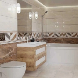 Фаянс „Алания" кафяв 30x80cm