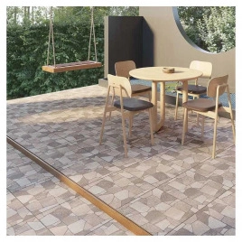 Гранитогрес „Туарег" кафяв 45x45cm